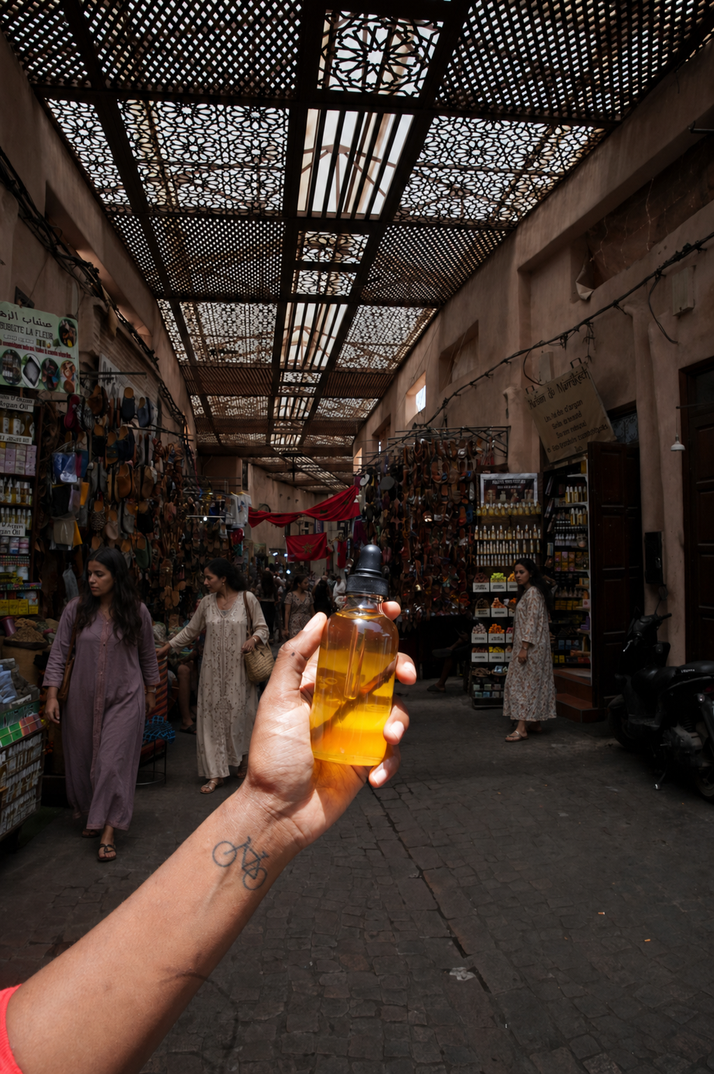Moroccan Angel Vanilla Argan Hair & Body Oil